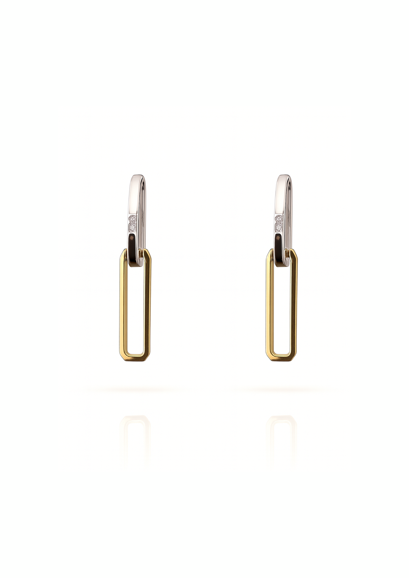 Rare Link Enamel Earrings