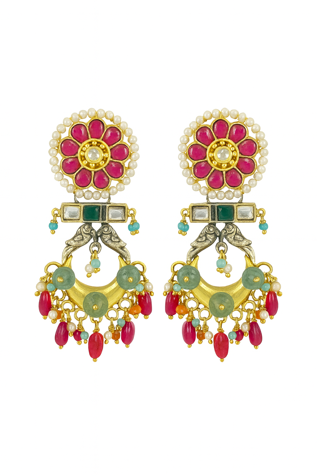 The Heritage Silver earrings