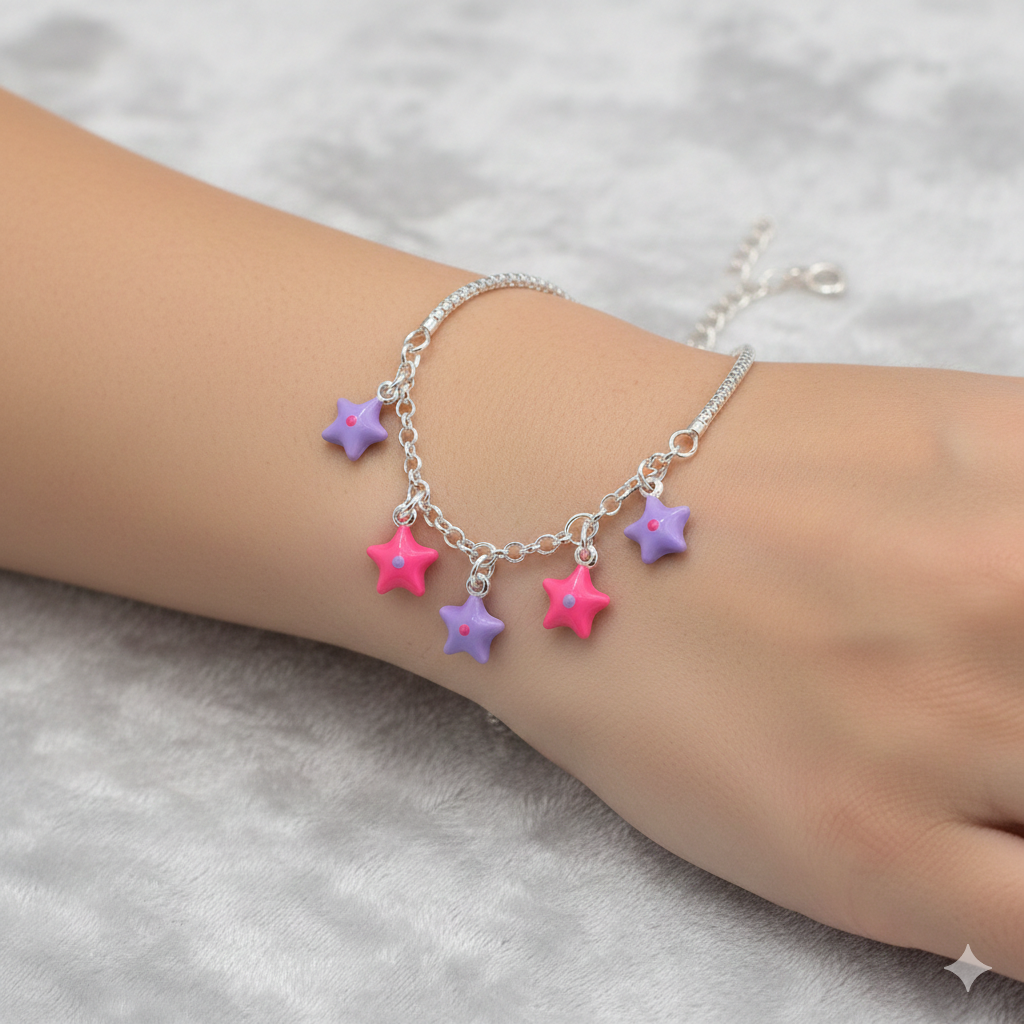 Baby Star Charms Bracelet