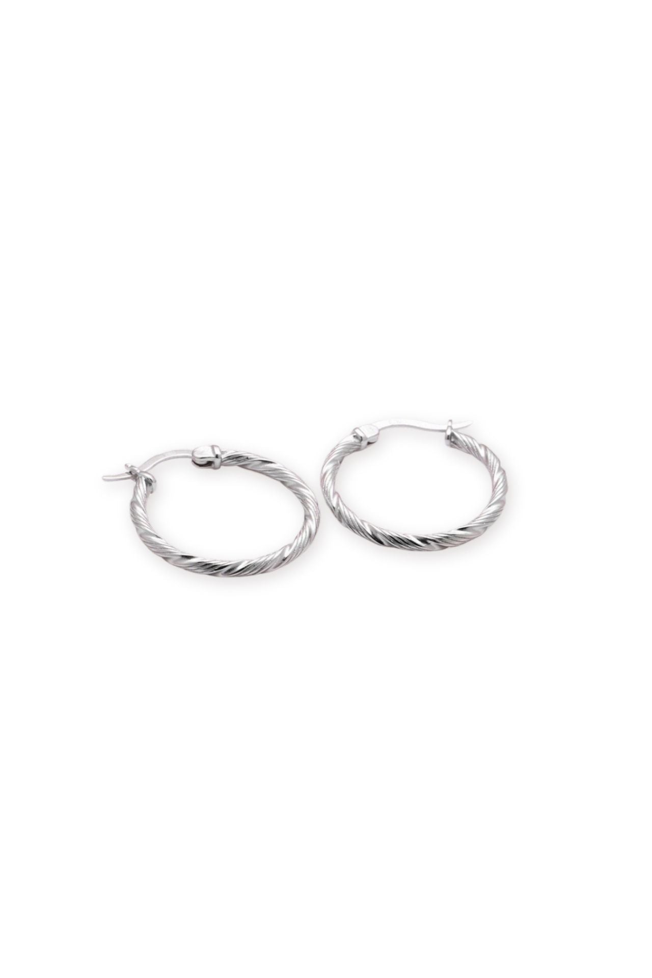 Classic Silver hoops