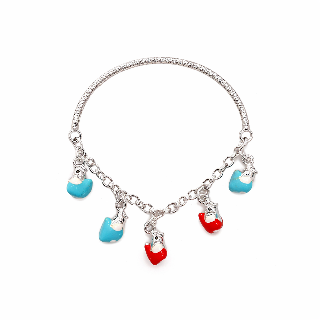Silver Charms Bracelet