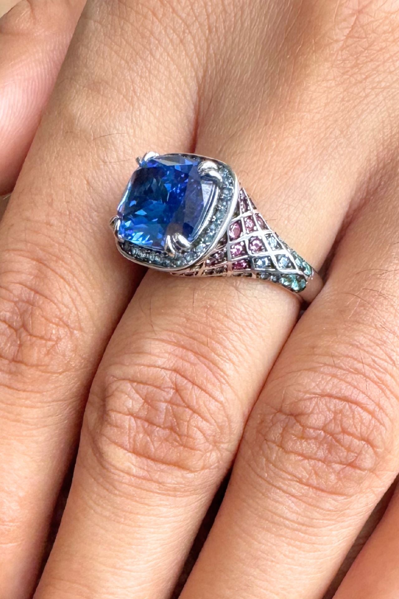 Rainbow Cocktail Italia Ring