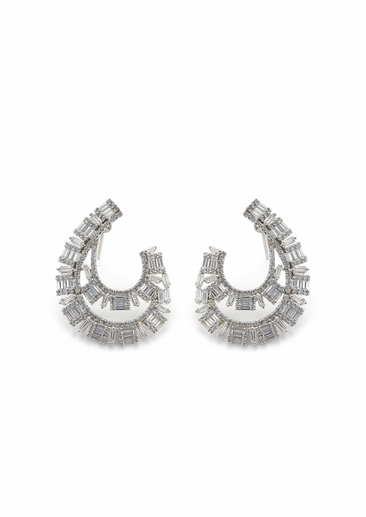 Unique Baguette earrings