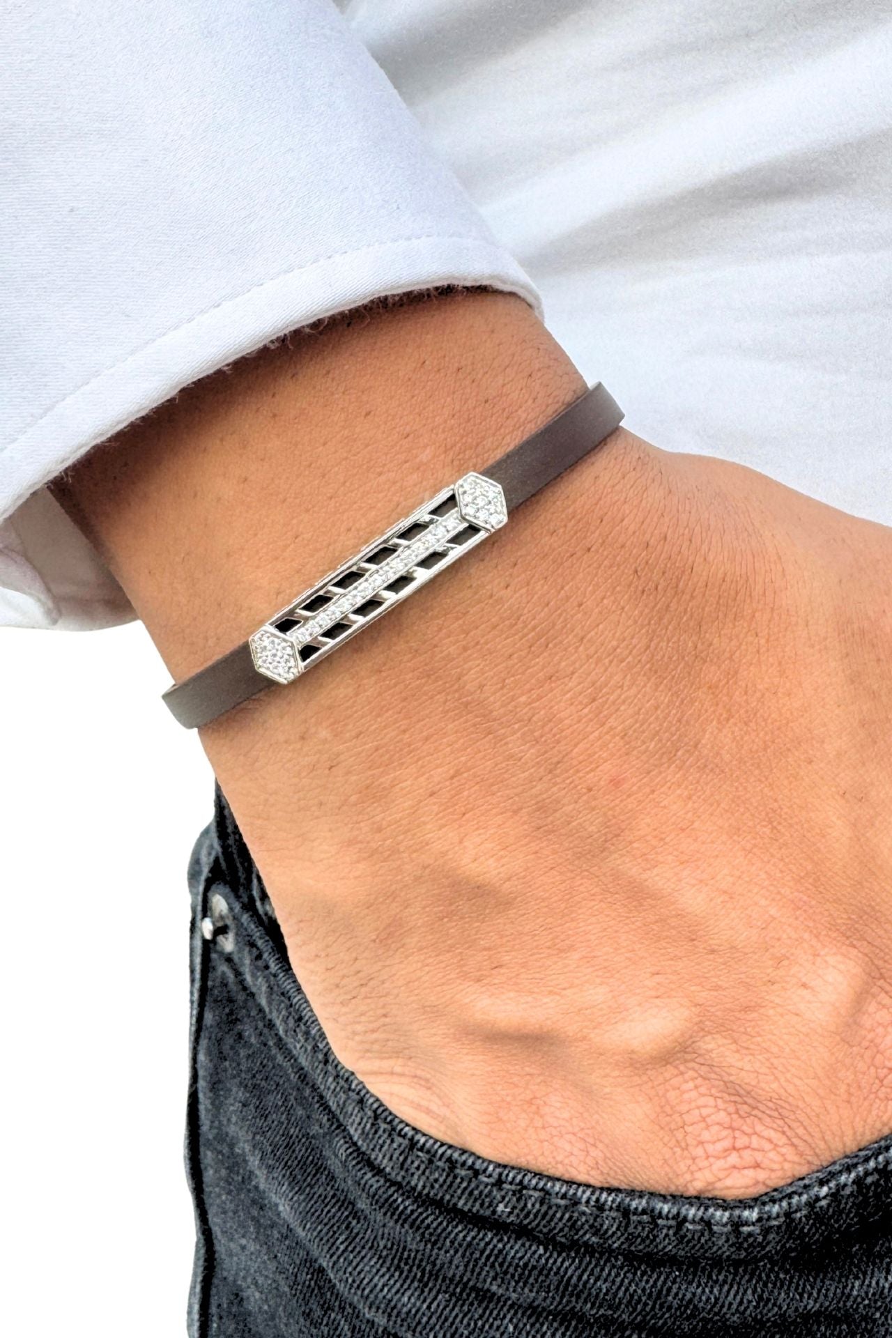 Silver Metallic Bracelet