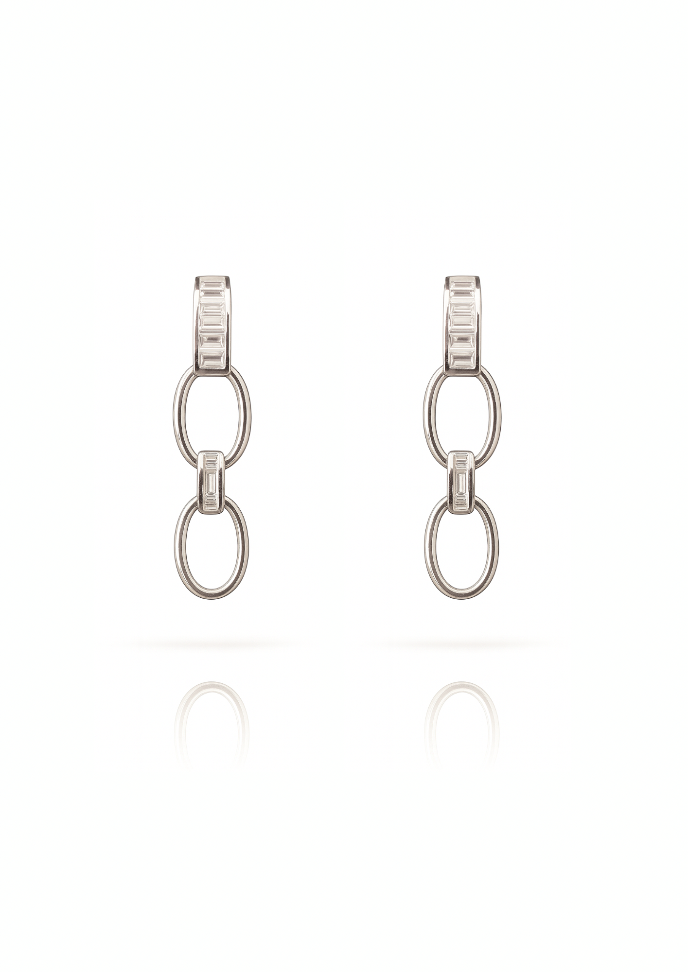 Oval-Bagutink Earrings