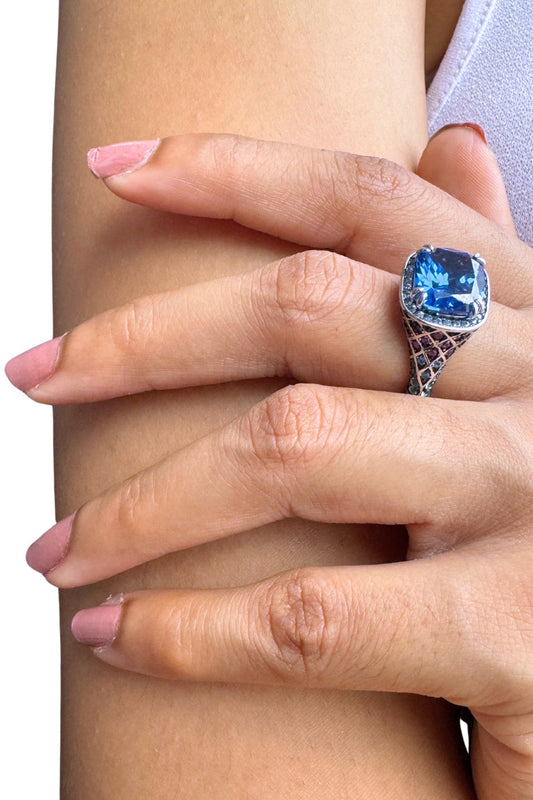 Rainbow Cocktail Italia Ring