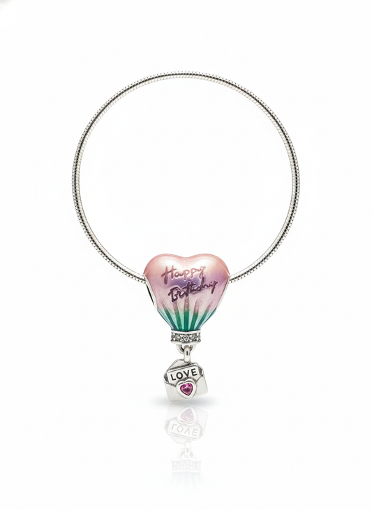 Birthday Love ballon Charm