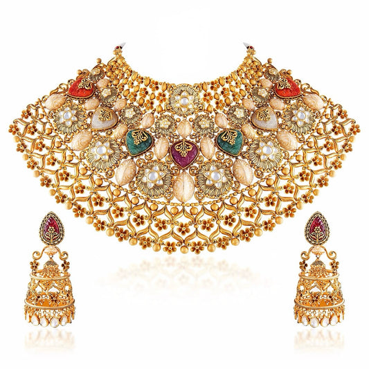 Antique Navratna Necklace