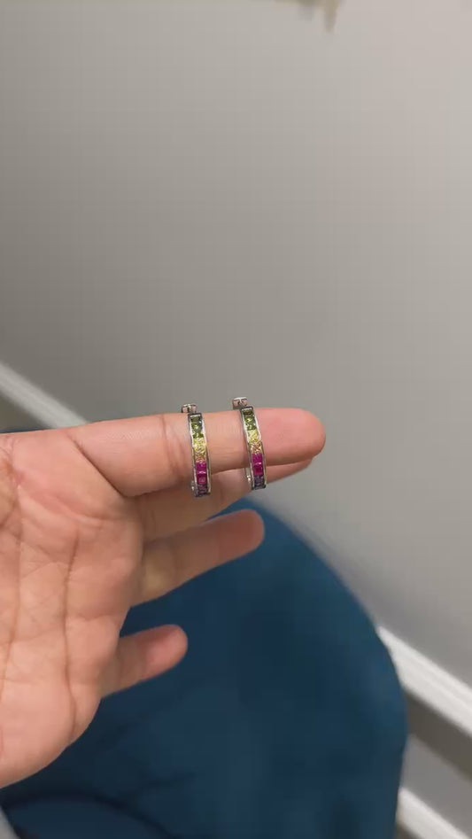 Rainbow hoops
