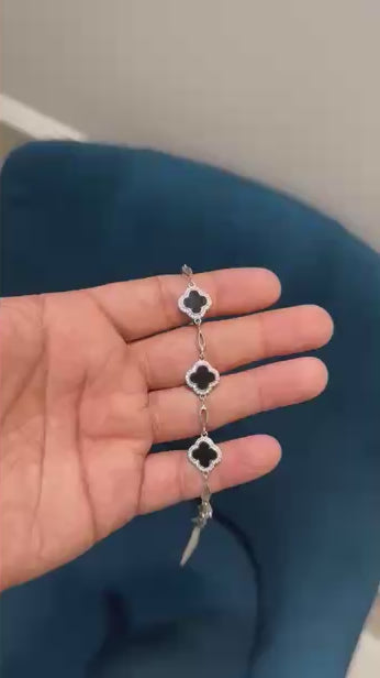 Black Enamel Bracelet